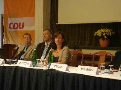 Barbara Richstein als Tagungsprsidentin