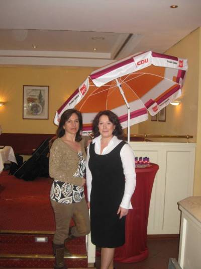 Gratulation an Anja Heinrich (MdL) zur Wahl als Landesvorsitzende der FrauenUnion Brandenburg.