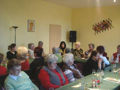 Frauentag 2009 bei der Nauener Volkssolidaritt
