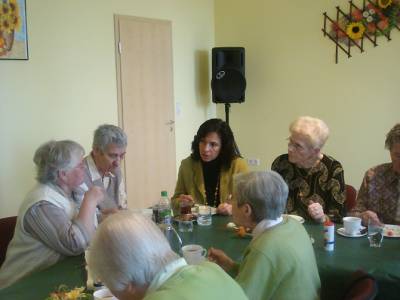 Frauentag 2009 bei der Nauener Volkssolidaritt
